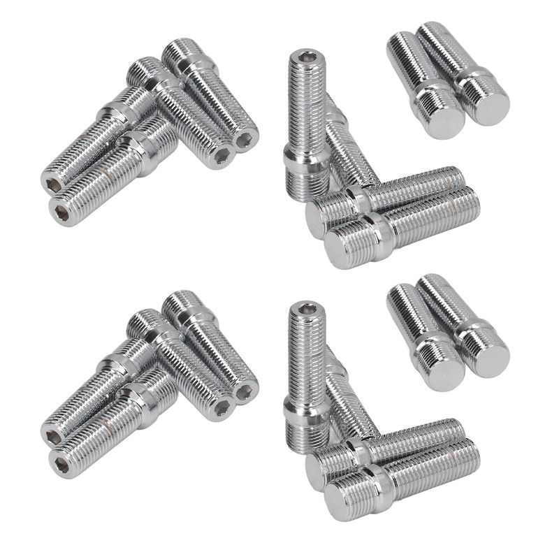 20Pcs Wheel Stud Conversion Screw Adapter 32mm Shank for TT