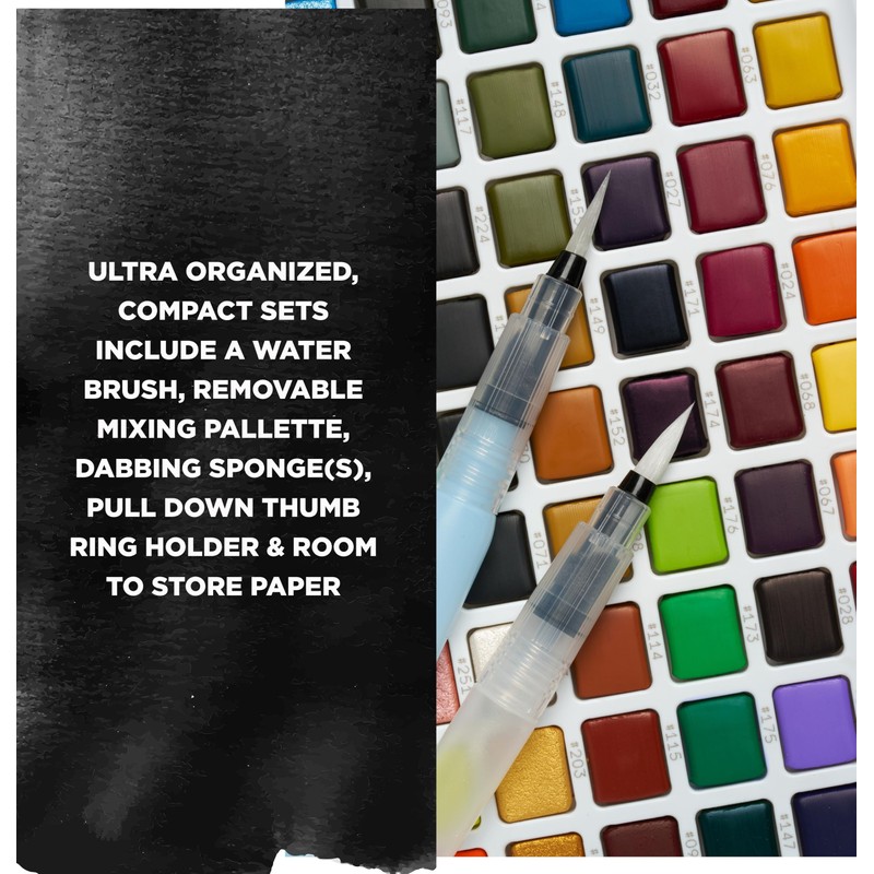 KOI Watercolors Field Box Set of 24 Colors