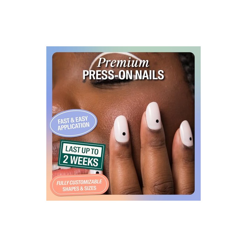 Chillhouse Chill Tips Simples | Juego de Uñas Clean Break,