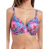 Freya Womens Mamba Underwire Idol Moulded Bikini Top, 32FF, Multi