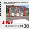 Snipers Edge Hockey - Shooting Targets - Fits Inside Goal,