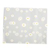 30PCS Frosted Slide Zip Plastic Bags Daisy Pattern Reusable Lightweight