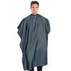 BD Barber Diamond Grid Barber Cape - Snap Closure, Water-Resistant,