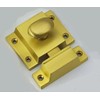 Infinity Decor Solid Brass Cupboard Catch - Thumb Turn Latch
