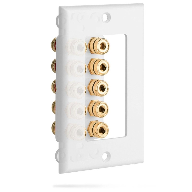 Fosmon 5 Speaker 10 Binding Home Theater Gold Copper Banana