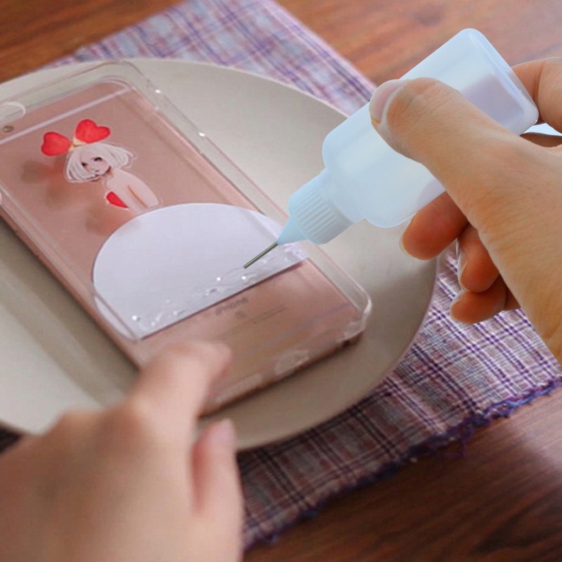 Bantoye 10 Pcs Needle Tip Glue Bottle Applicator DIY Quilling