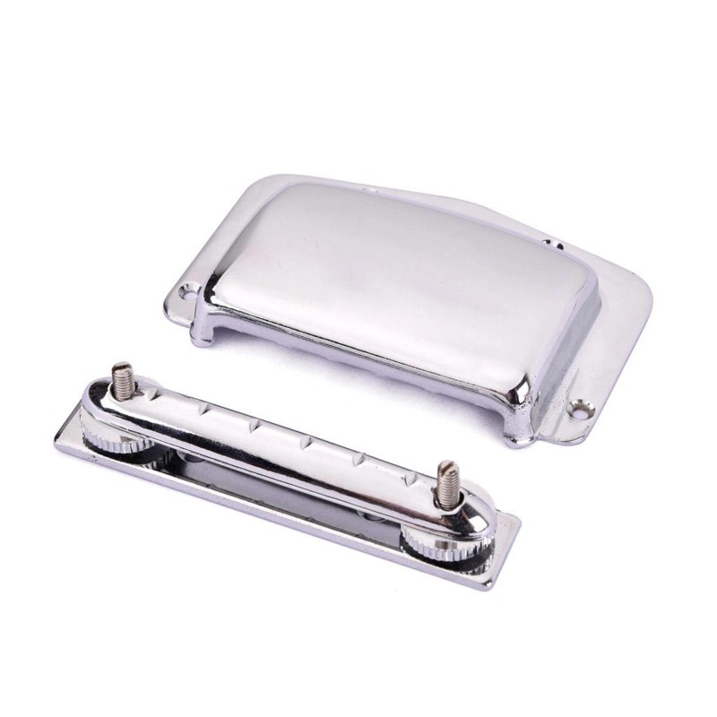 Unbranded Healifty Adjust Fixed Bridge Tailpiece For Teisco Tune O