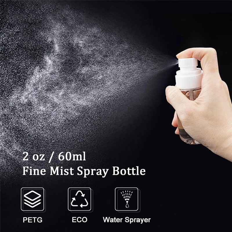 Cosywell Travel Spray Bottle TSA Approved 2oz 60ml 3 Pack