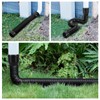 Gutter, Downpipe, Gutter Extension, 150 cm Downpipe Extensions, Flexible, Round,