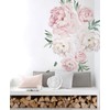 Peony Flowers Wall Sticker - Vintage Pink - by Simple