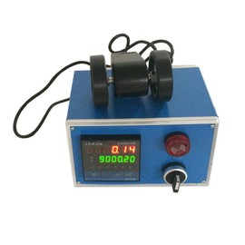 INTSUPERMAI Roller-Type Meter Counter Double Measure Wheel Length Measuring Machine with Digital Display Counter Range 0-9999.99 Meters for Measuring Textile, Printing, Artificial Leather AC85-265V