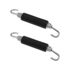 Briny River 2 Pieces Motorcycle Exhaust Expansion Springs 8.5 cm Motorcycle Exhaust Tension Spring for Motorcycle Scooter