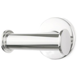 Seachrome Coronado Decorative Bath Wall Mount Double Robe Towel Hook, Stainless Steel, Polished