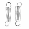 iPEAK Extension Spring Small Tension Extended Compressed Springs Dual Hook end Heavy Duty Stainless Steel Replacement Springs (2 Pcs)
