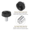 QUARKZMAN M5 x 10 mm Male Thread Knurled Knobs Thumb