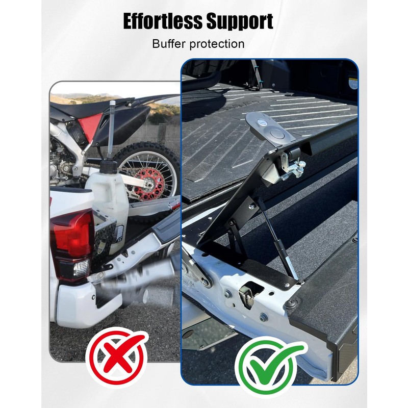 Tailgate Assist Soft Open Fit for Toyota Tacoma 2024 2025