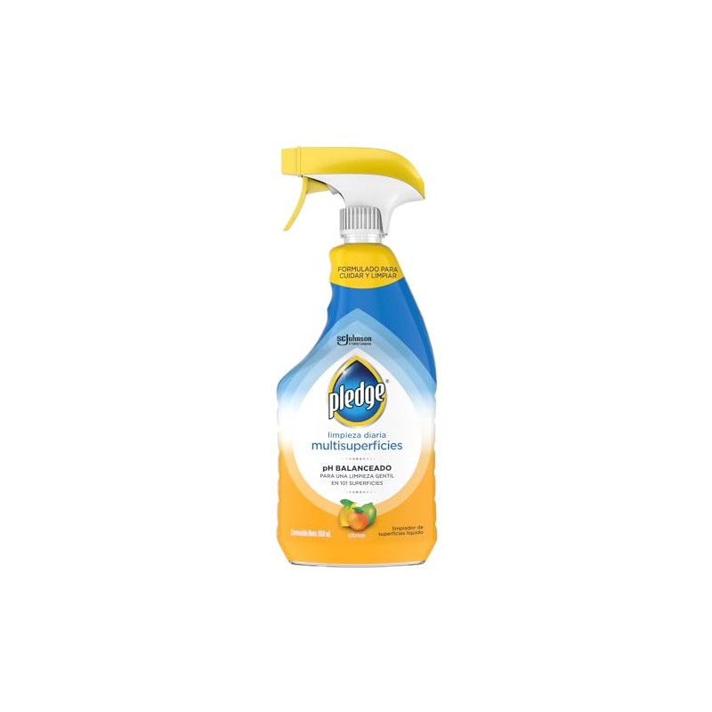 Pledge Limpiador de Multisuperficies Liquido Con PH Balanceado, Elimina 3