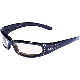 MARILYN-3 Day/Night Photochromic Clear to Smoke Various Frame Colors Chicago Sport Frame Color: SOLID BLACK FRAME