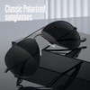 kunchu Classic Aviator Sunglasses for Men Womens Sunglasses Driving Polarized