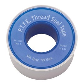 Gasoila - 1901D Virgin PTFE Low Density Economy Thread Seal Tape, 520" Length, 1/2" Width