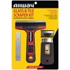 ALLWAY GSK3 Glass and Tile Scraper Tool Kit