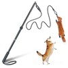 YILAKO Flirt Pole for Dogs - Heavy Duty Interactive Dog