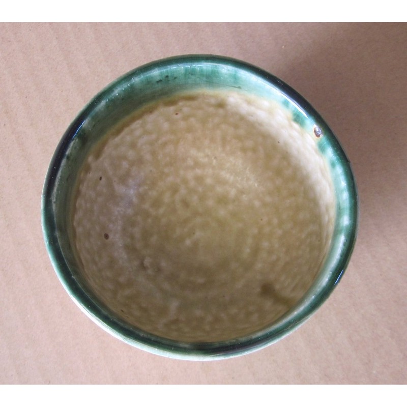 ippuku Bowl Small Matcha Bowl Japanese Modern Webbing Sink Rust