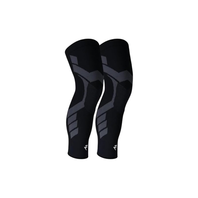 Flytex Knee Compression Sleeves, Black, L