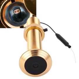 Door Viewer Camera Wireless, 220 Degrees Wide Angle Peephole Security Camera, Support Night Vision, for Tuya APP, 1080P Front Door Peephole Camera, Cloud & Internal Storage (32GB)