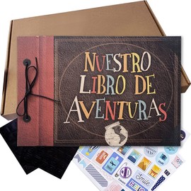 Album de fotos - Nuestro libro de Aventuras - 50 hojas - Hecho a mano en México