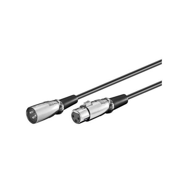 Wentronic 50705-GB 2m XLR Connection Cable 3 Pin XLR Plug