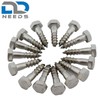 D2D Pack of 20 Hexagonal Wood Screws 10 x 50