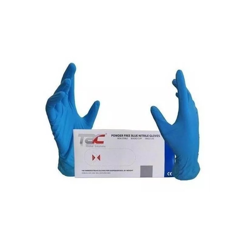 TAC Global Solutions Guantes descartables TAC Global Solutions color azul