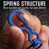 KeyUnity KM01 Titanium Carabiner Keychain Clip Quick Release EDC Key