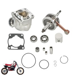 ANTUKO Motorcycle Cylinder Crankshaft Gasket Piston Kit Replacement for YZ80 YZ 80 1993 1994 1995-2000 2001