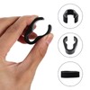 FOMIYES 10pcs Mic Cable Clips, Plastic Microphone Cable Holders Clamp,