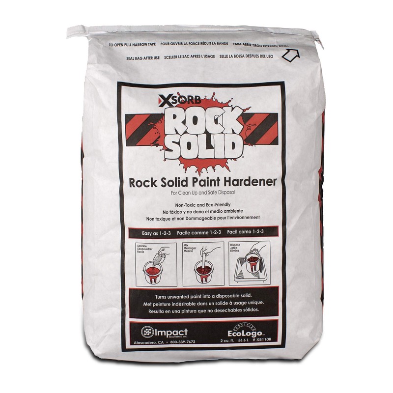 Impact Absorbents Rock Solid Paint Hardener - 23-Lb. Bag, Model
