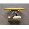 Parker 1/2" PTF Female (Short NPT Threads) Brass Industrial Ball