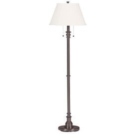Kenroy Home 30438BRZ Classic Floor Lamp ,59.5 Inch Height, 17 Inch Diameter with Bronze Finish
