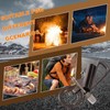 Permanent Match Infinity Lighter with Multitool Keychain Bottle Opener, Reusable