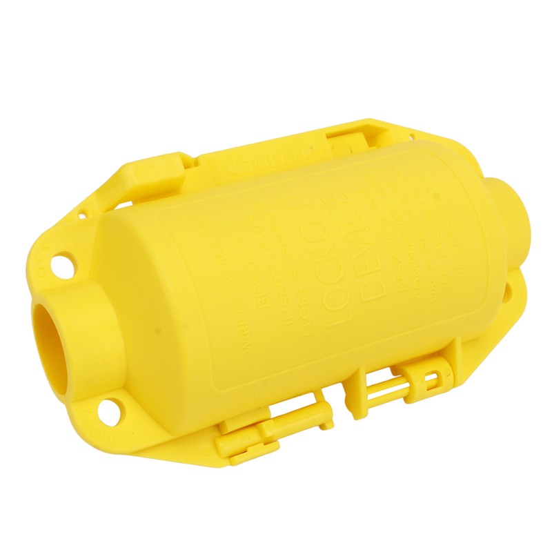 Industrial Electrical Plug Lockout Device Set Universal Electrical Plug Lockout
