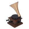 Dollhouse Phonograph 1:12 Scale Resin Alloy Vintage Style Exquisite Details