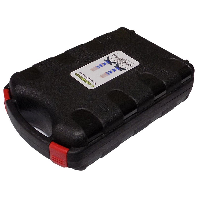 Road Emergency Beacon LED Flare KIT (Blue) with Storage Case