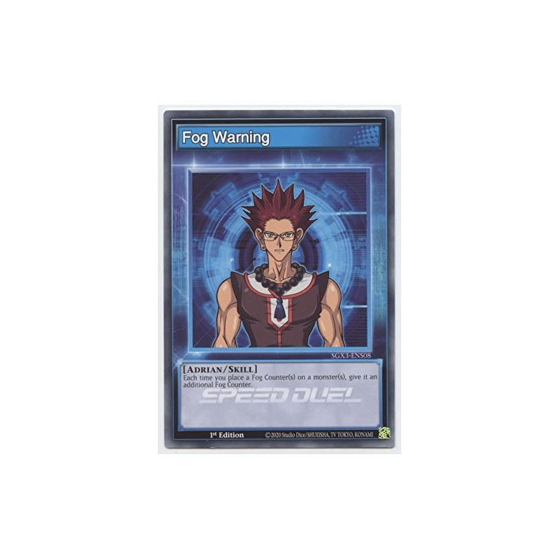 Fog Warning - SGX3-ENS08 - Common - 1st Edition