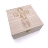 ukgiftstoreonline Baptism Keepsake Wooden Memory Box Gift