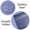 3 Pcs Door Latch Strike Plate D Shaped Striker Keep