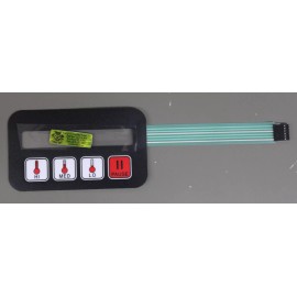 For ADC American Dryer 112575, 112579 ADC PHASE 7.3 Coin Keypad Tactile  For American Dryer  (Clear)