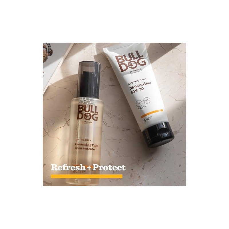 BULLDOG SKINCARE Anytime Daily Cleansing Concentrate Face Wash, 100ml
