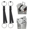 Adjustable Elastic Luggage Bungee Connector Straps, Carry-On Suitcase Add Bag