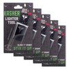 Kasher’s Classic Lighter Tool Pack of 5 - Lightweight &
